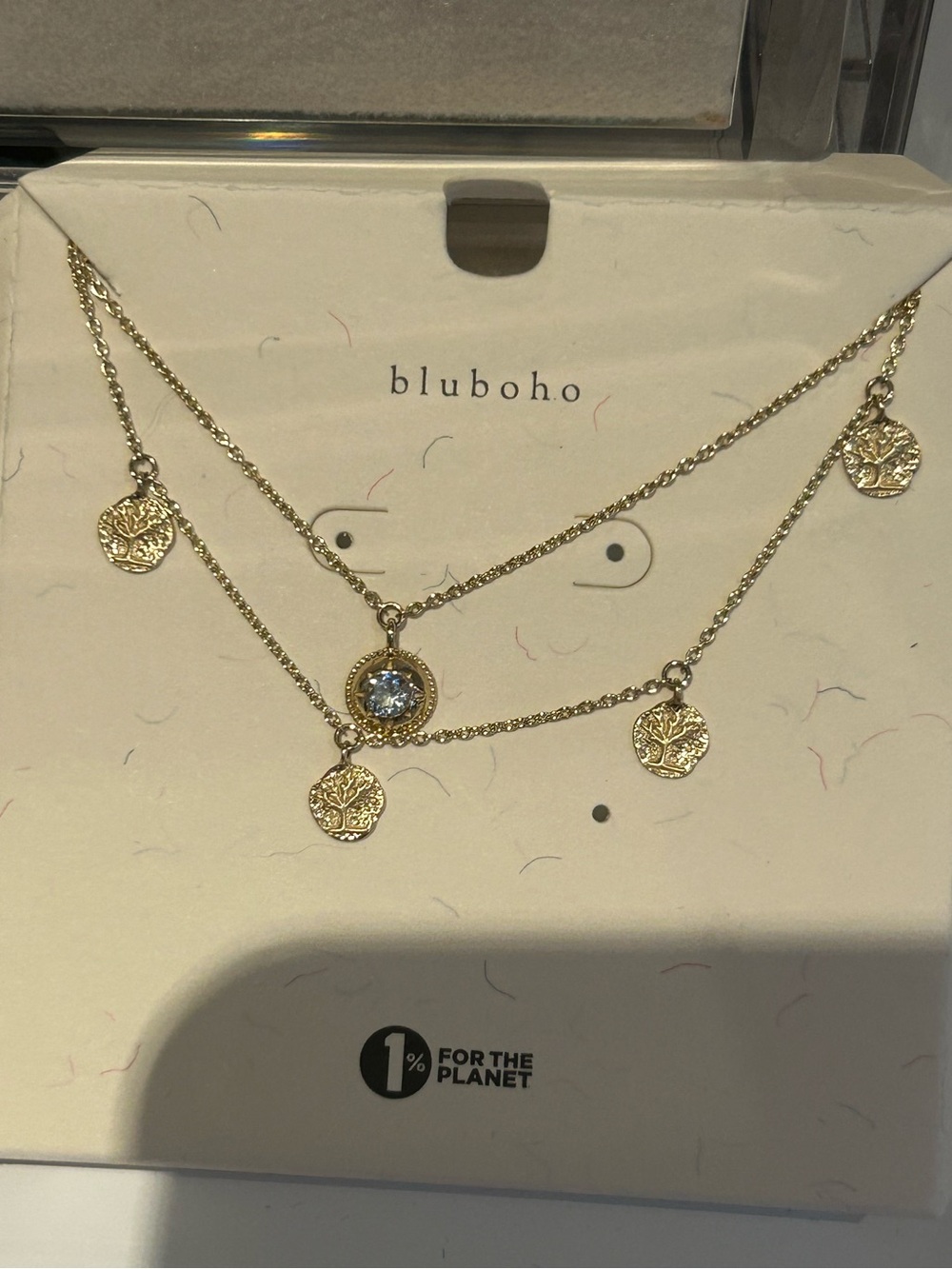 bluboho Gold  Tree of Life Chain Bracelet